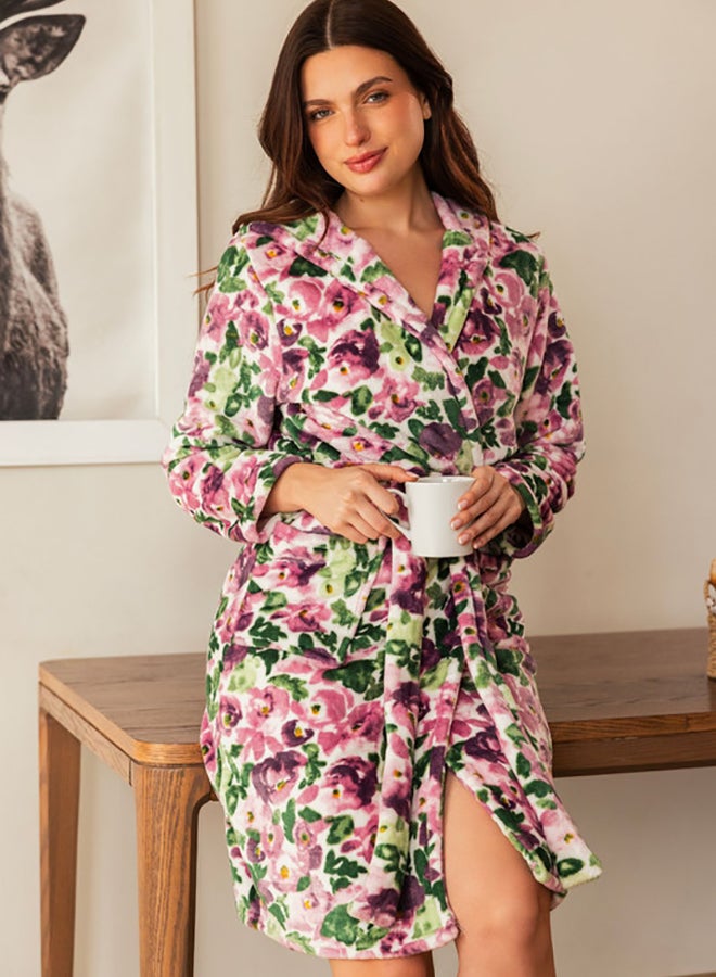 Familia Homewear Floral Robe - Image 2